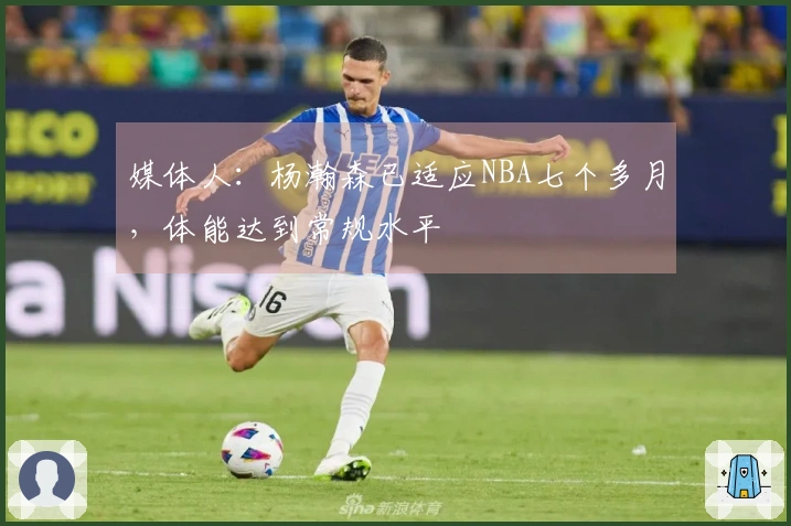 媒体人：杨瀚森已适应NBA七个多月，体能达到常规水平