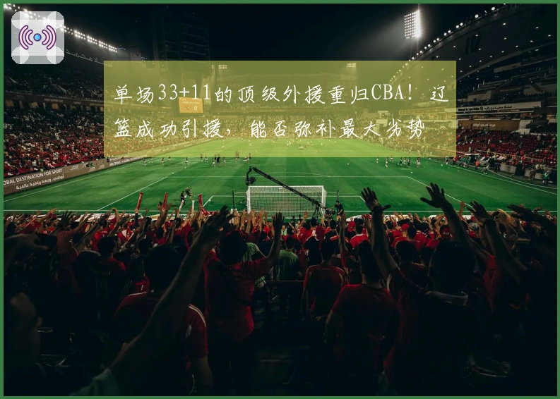 单场33+11的顶级外援重归CBA！辽篮成功引援，能否弥补最大劣势